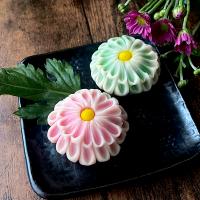 とんちんさんの料理 重陽｢菊」~練り切り習作
